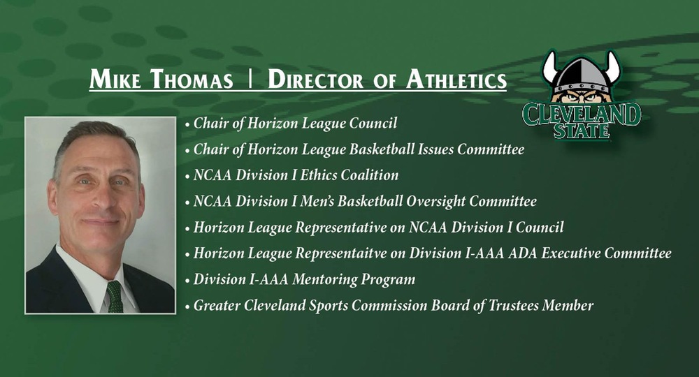Mike Thomas Taking on Increased Roles With NCAA & Horizon League