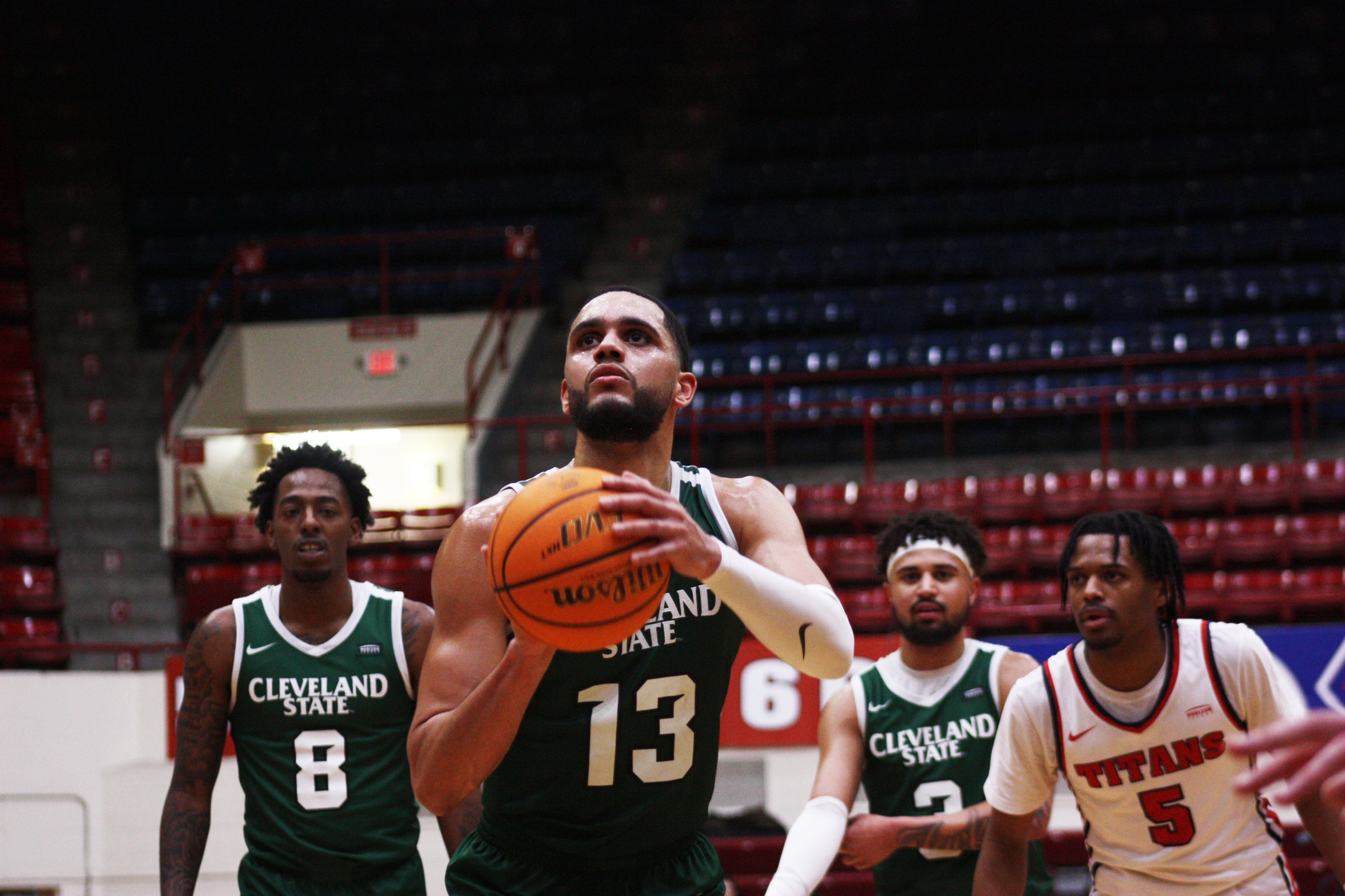 Cleveland State Men’s Basketball Downs Detroit Mercy