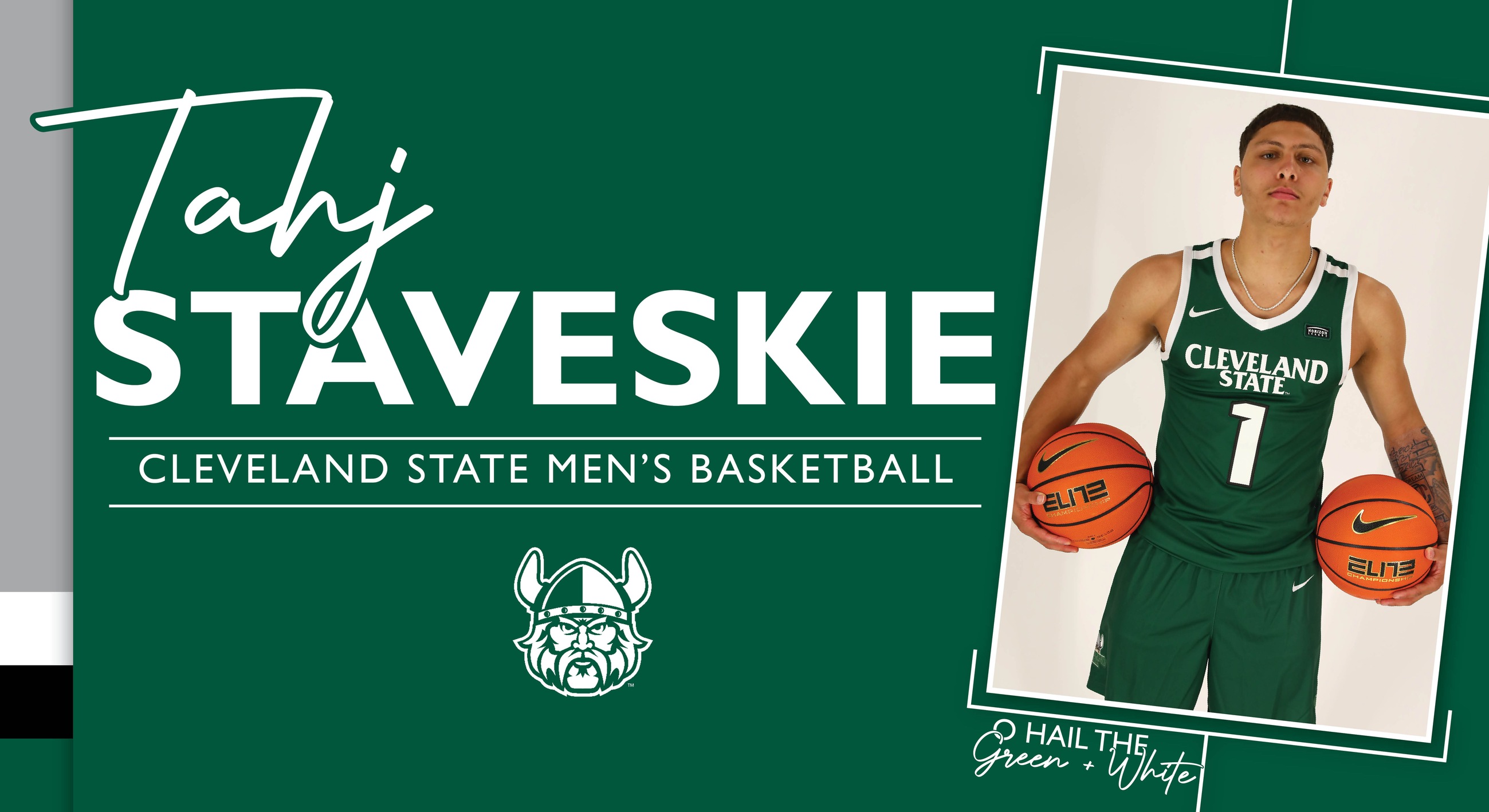 Cleveland State Men&rsquo;s Basketball Signs Tahj Staveskie to Letter of Intent