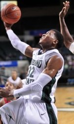Brown's Tip-In Lifts CSU Past Wright State, 45-43