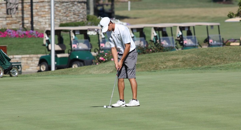 Men's Golf in Second Place After Opening Round of Horizon League Championship