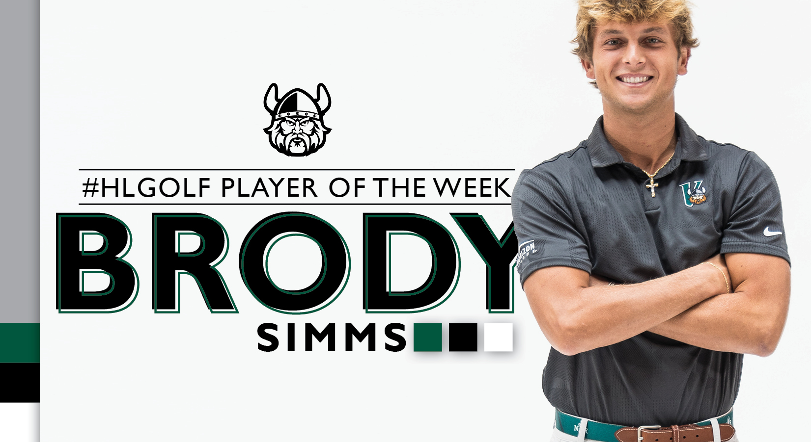 Brody Simms Named #HLGOLF Co-Men’s Player of the Week