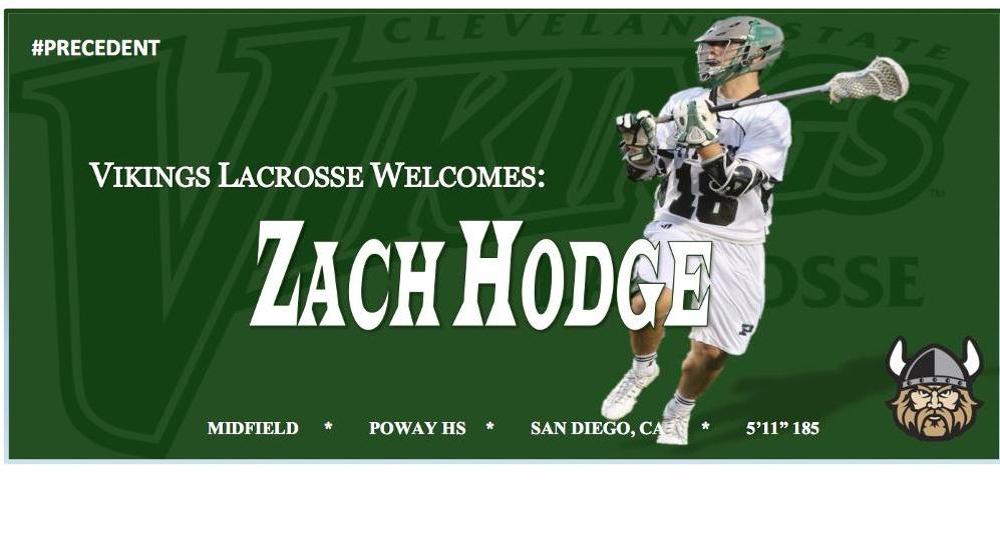 Zach Hodge Joins CSU Lacrosse