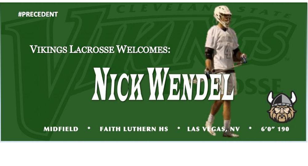 Nick Wendel Joins CSU Lacrosse
