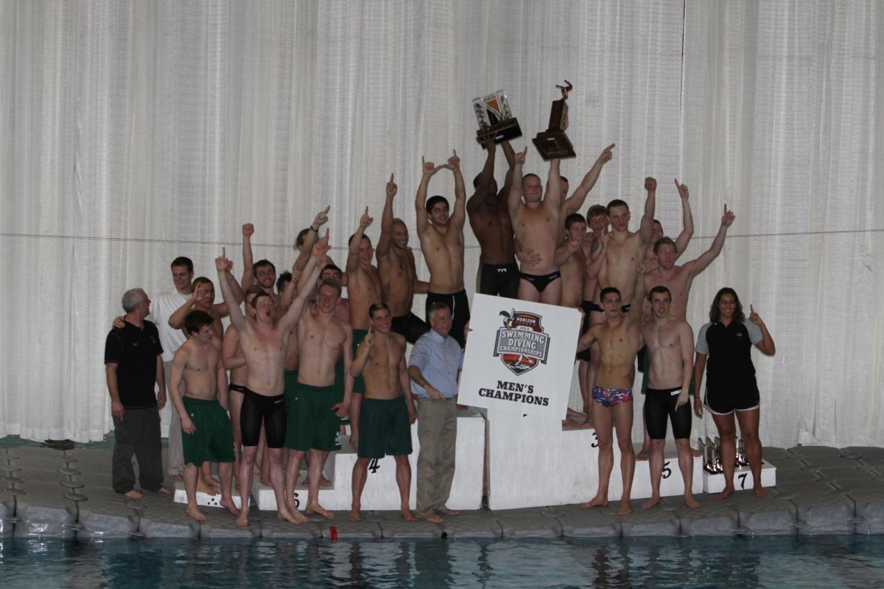 Men's Swimming and Diving Win Horizon League Championship