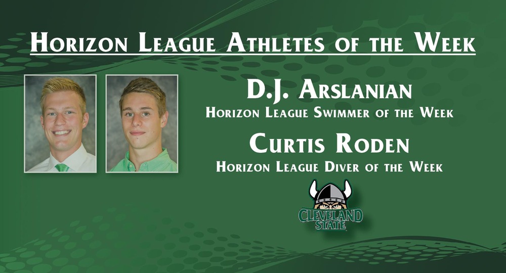 Arslanian and Roden Sweep Weekly Honors