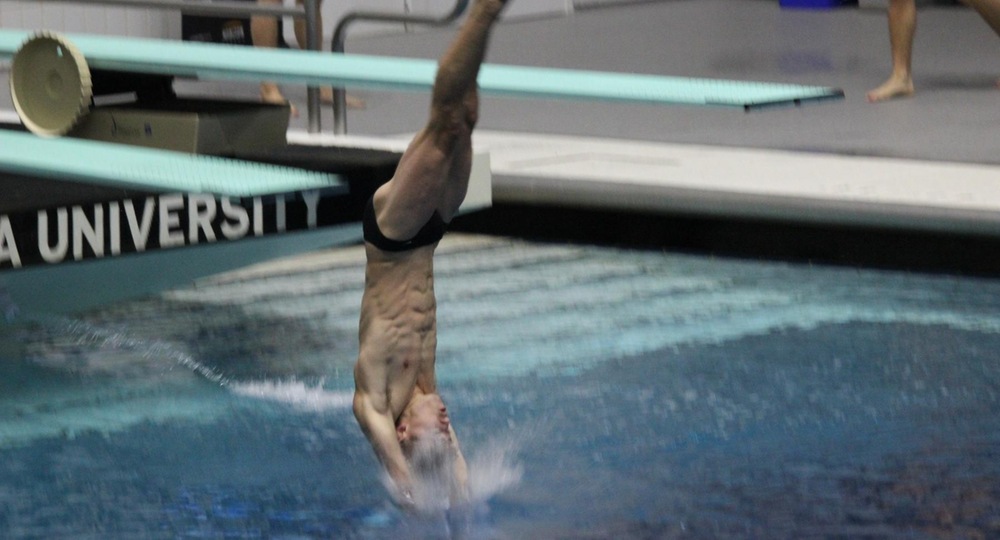 Akers Competes in 1-Meter Final at NCAA Zones