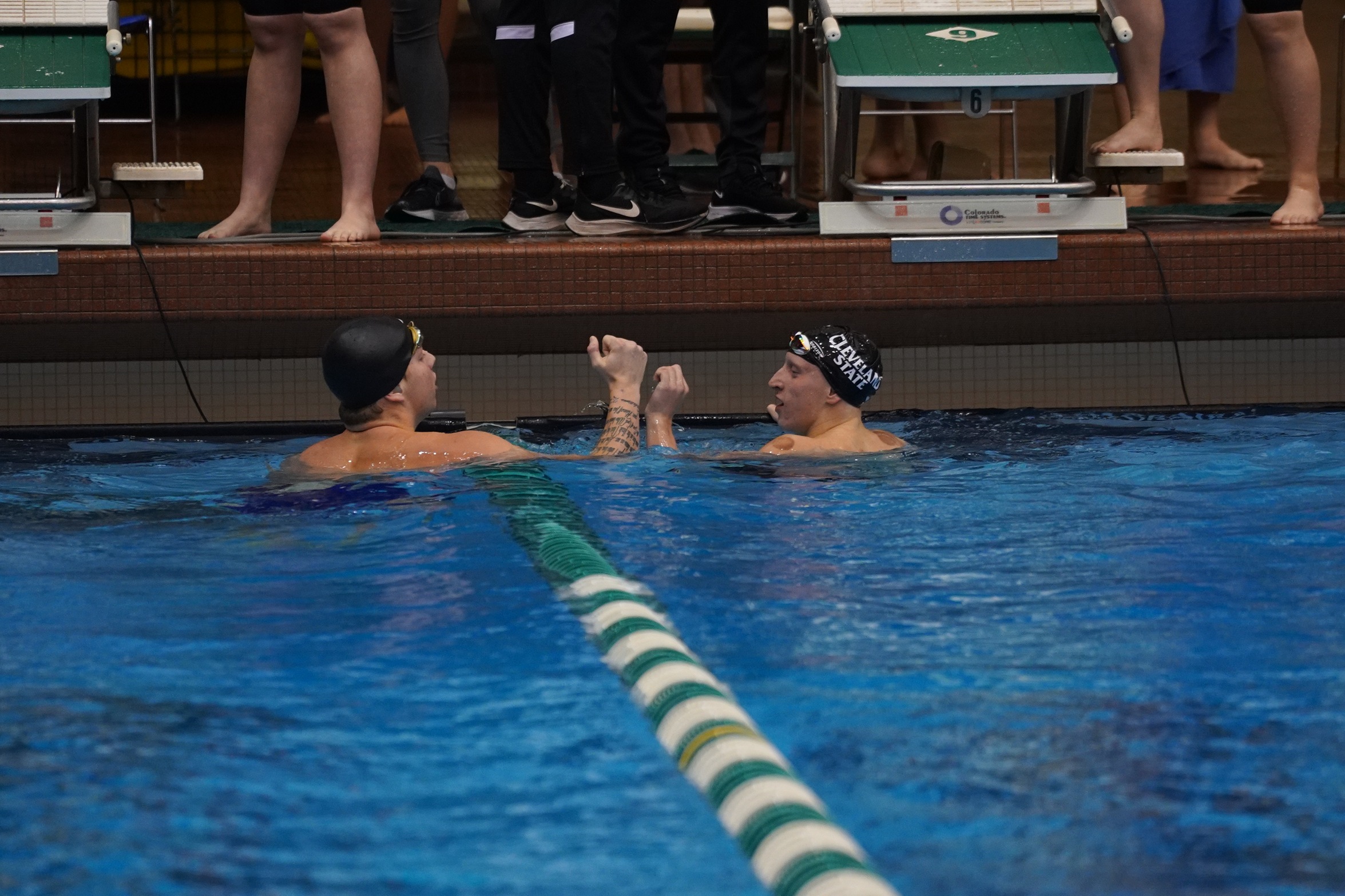 Cleveland State Men's Swimming & Diving Sweeps Double Dual at Home