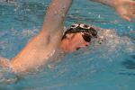 Men's Swimming In Second Through Three Events