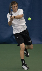 Matt Kuelker picked up a win at No. 2 singles at UCF