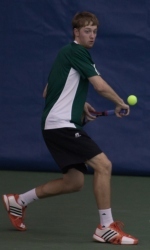 Joe VanMeter clinched the victory for CSU with his win at No. 6 singles.