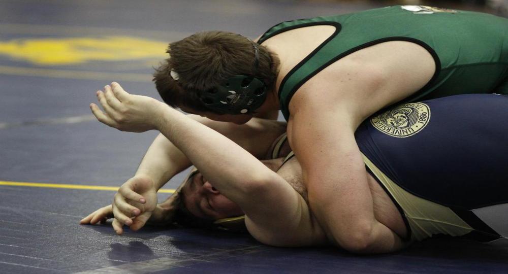 Shaw Shines, Team Rolls In Wrestling Season Opener At Clarion
