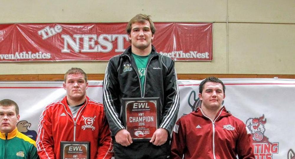 Shaw Wins Second Straight EWL Title; Wheeler Finishes Second as Duo Earns NCAA Berths