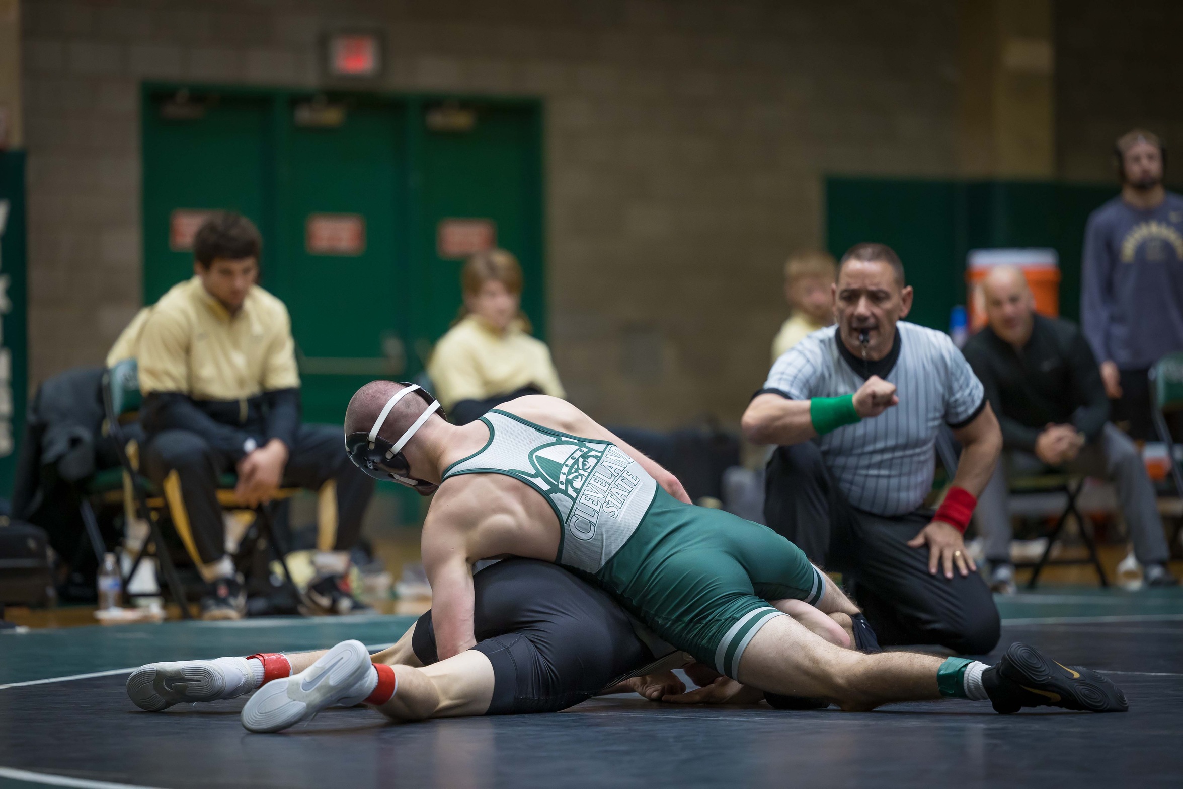 Cleveland State Wrestling Heads to West Virginia for Tri-Match