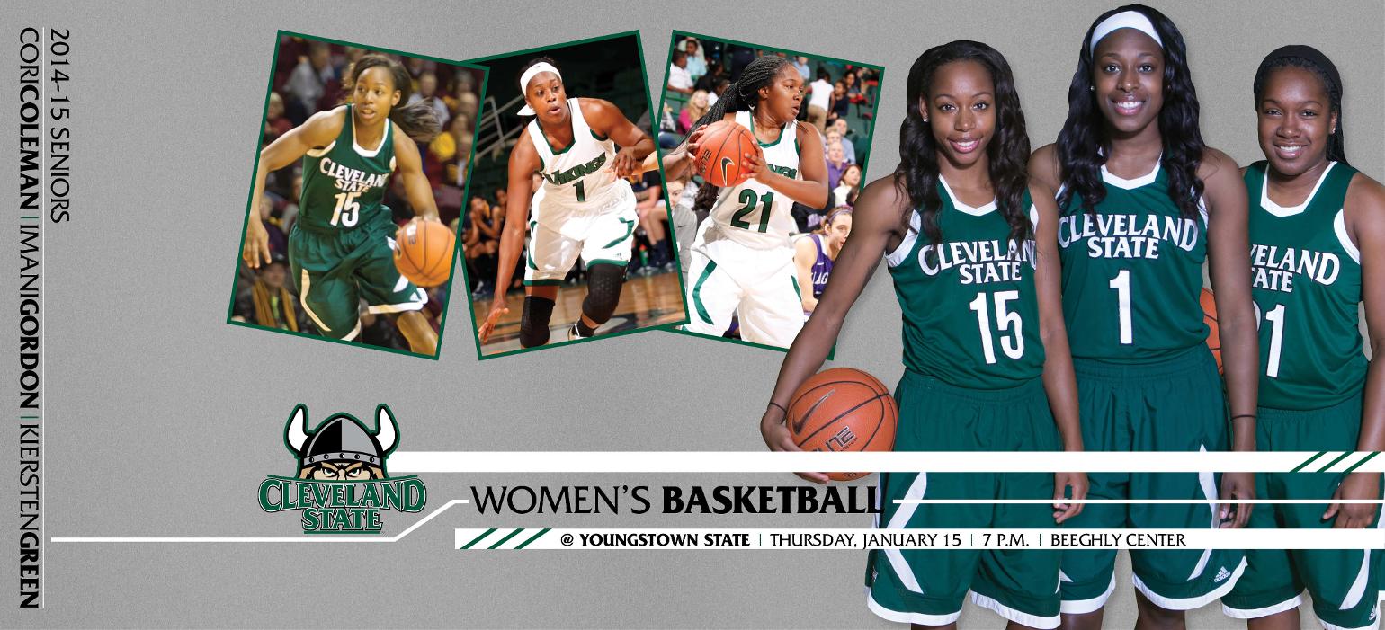 Women's Basketball Travels To Youngstown State Thursday Evening