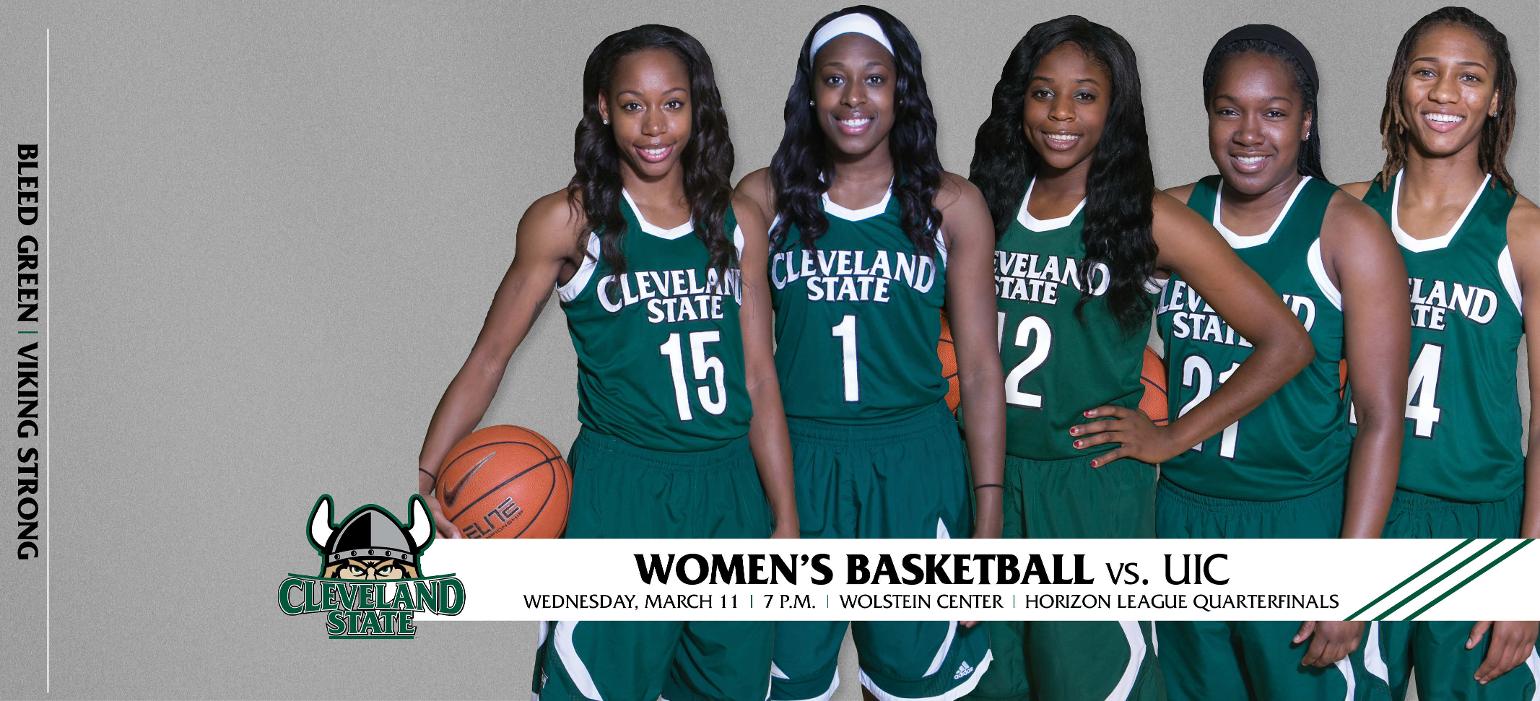 No. 3 Cleveland State Set To Host No. 6 UIC In Quarterfinal Matchup