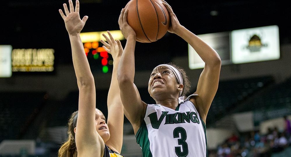 Vikings Fall To League-Leader Wright State, 65-60