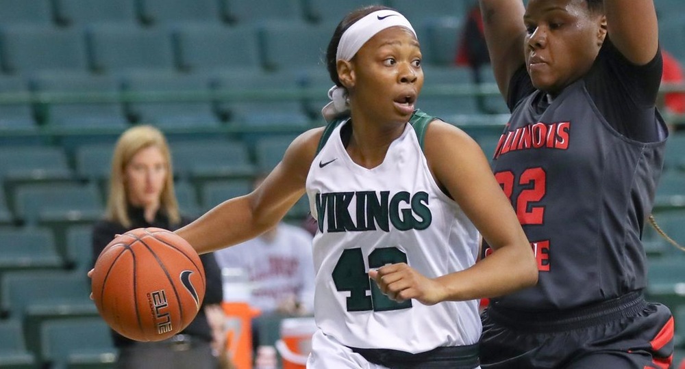 Miller & Crockett Double-Doubles Lead Vikings To 71-53 Victory Over UIC