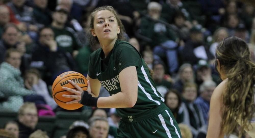 Cleveland State Women’s Basketball Falls At Green Bay, 64-49