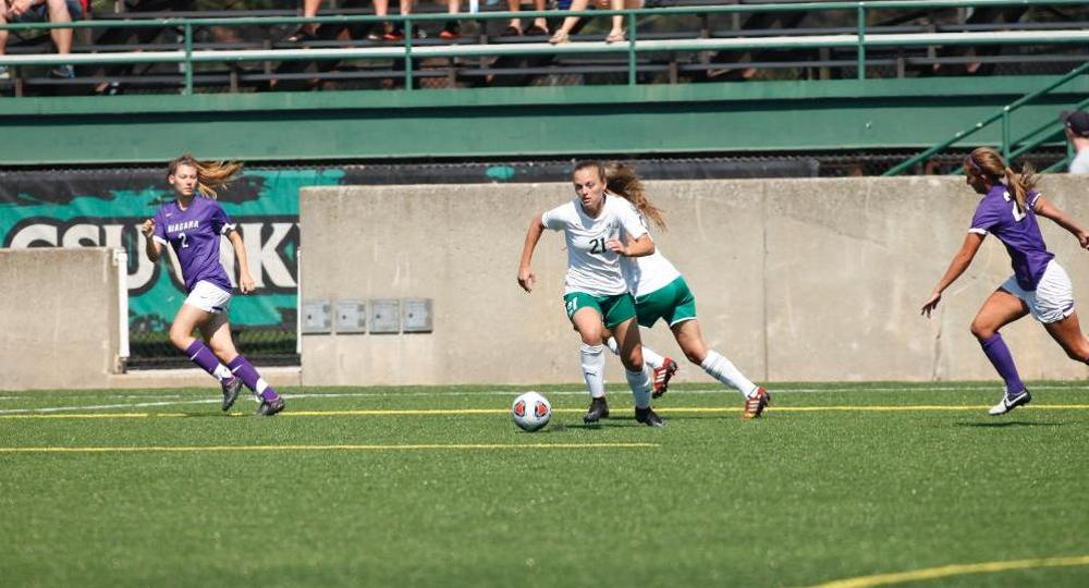 Vikings Stay Perfect in Horizon League With 1-0 Win at Green Bay on Sargema Goal