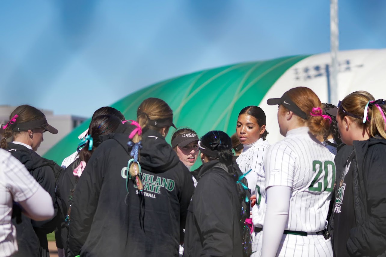Cleveland State Softball Falls to Oakland in Home Opening Doubleheader