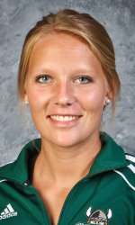 Ellen Folkers won two matches on the final day of the BSU Invite.