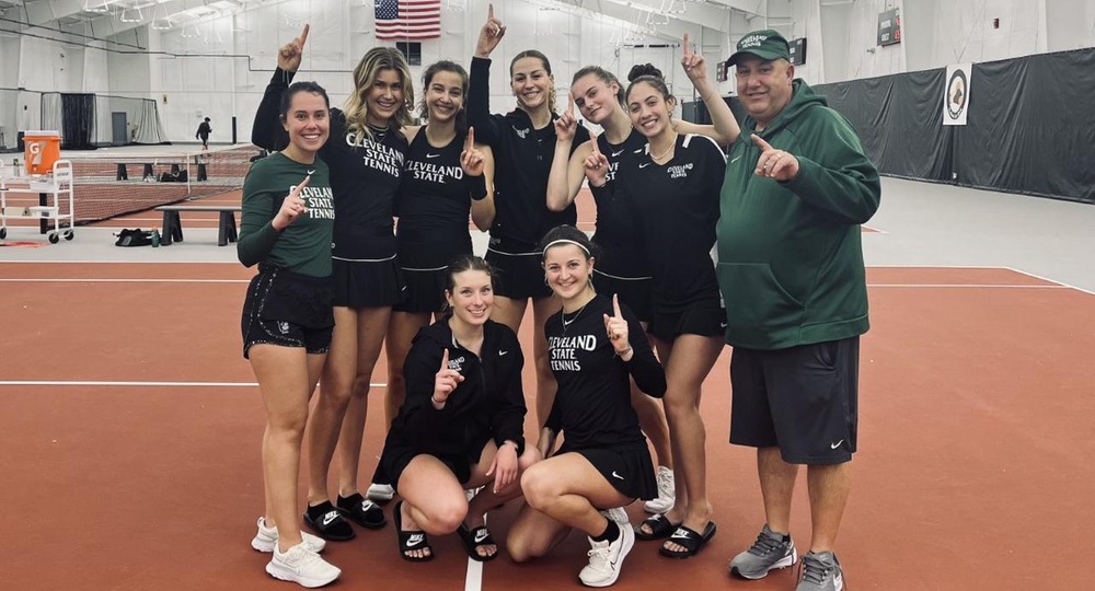 Cleveland State Women’s Tennis Clinches #HLTennis Regular Season Championship With 5-2 Victory At YSU