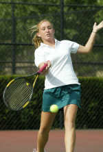 Dhaine and Myers Sweep Weekly Tennis Honors