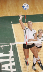 Vikings Sweep Into Semifinals Over Wright State, 3-0