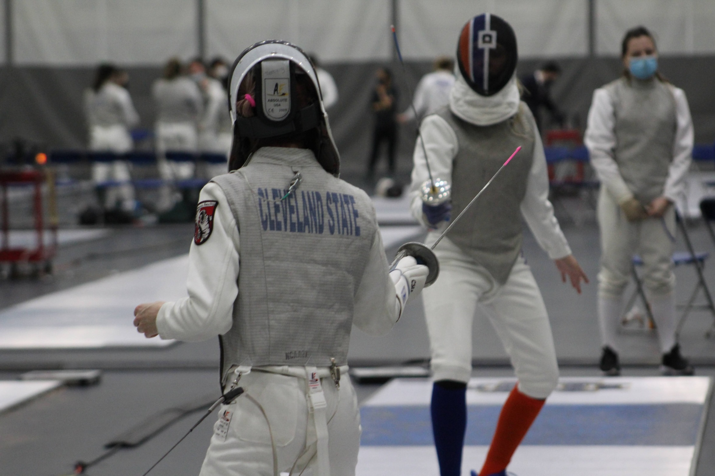 Cleveland State Fencing Concluded Regular Season at NU Winter Duals
