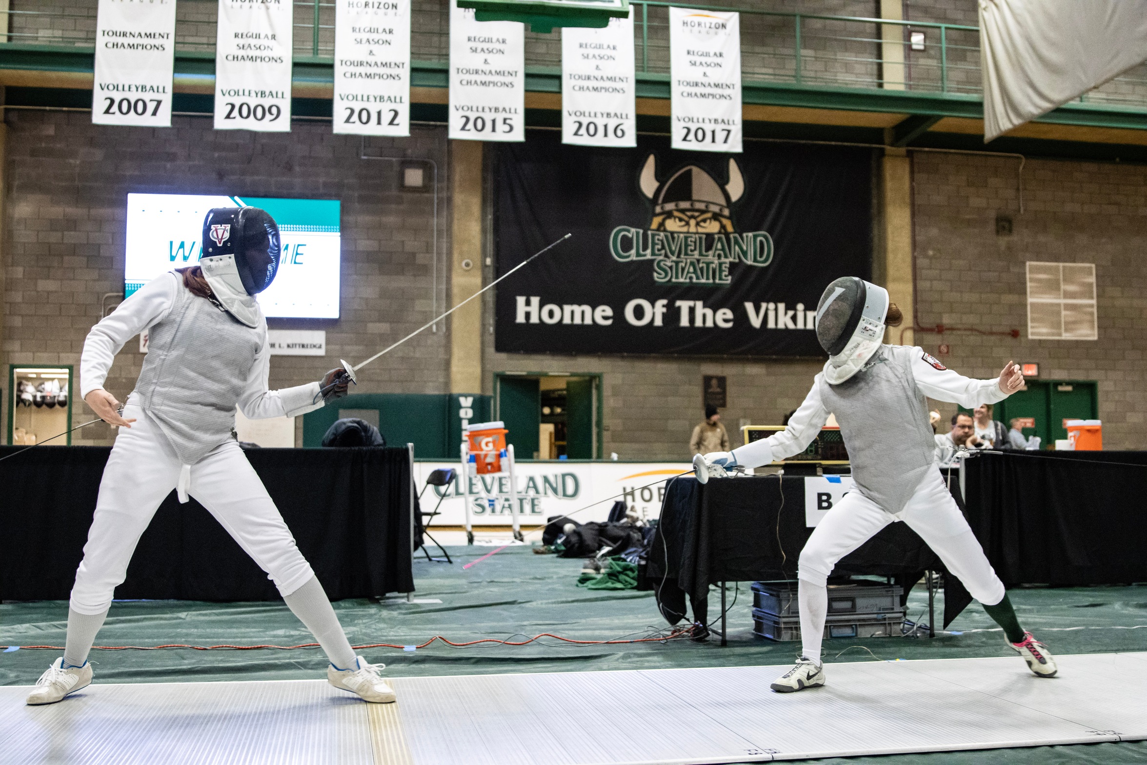 Cleveland State Fencing Wraps up Successful Day at Central Collegiate Fencing Championship