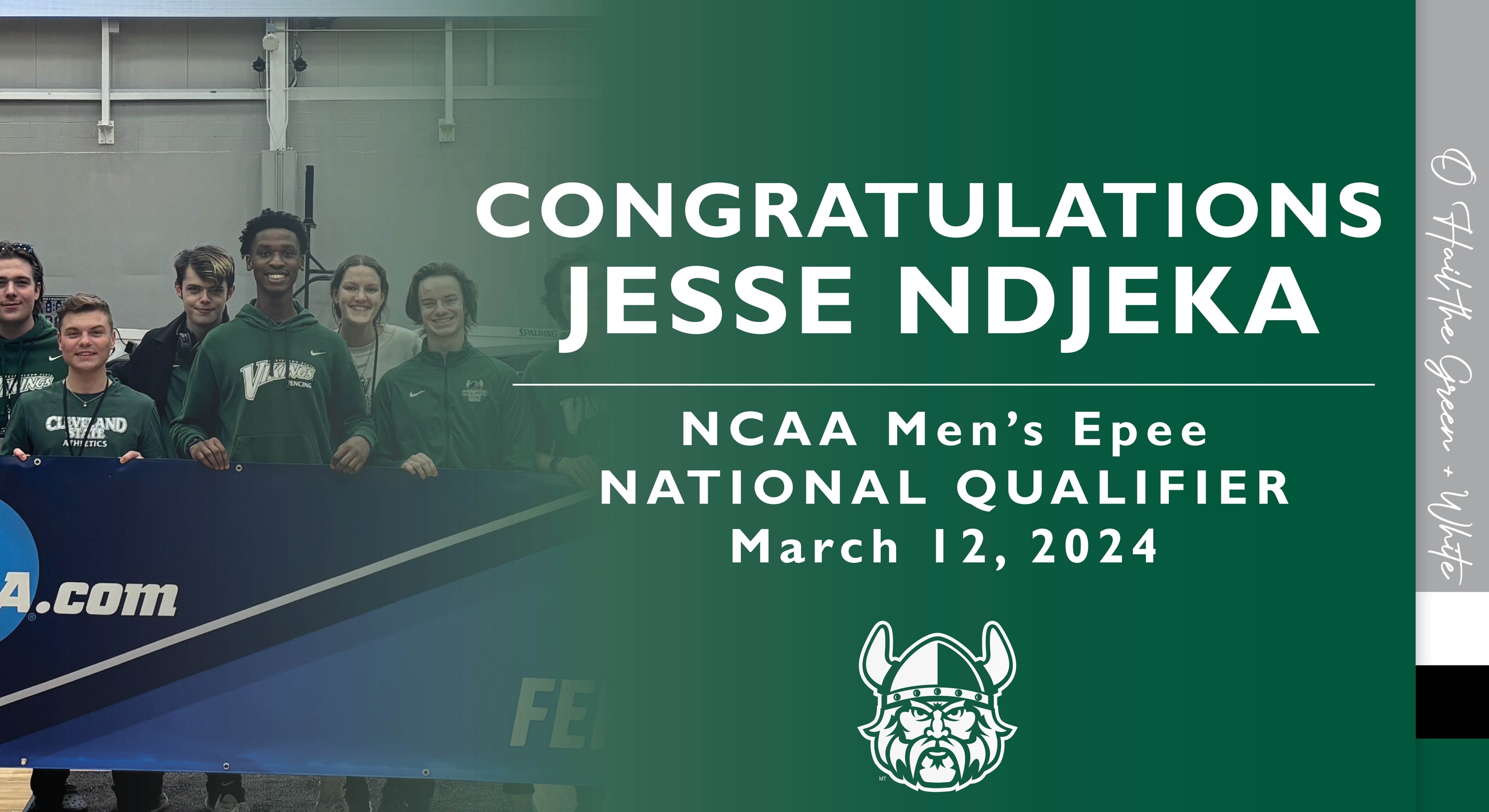 Jesse Ndjeka Qualifies for NCAA Fencing National Championship in Men’s Epee