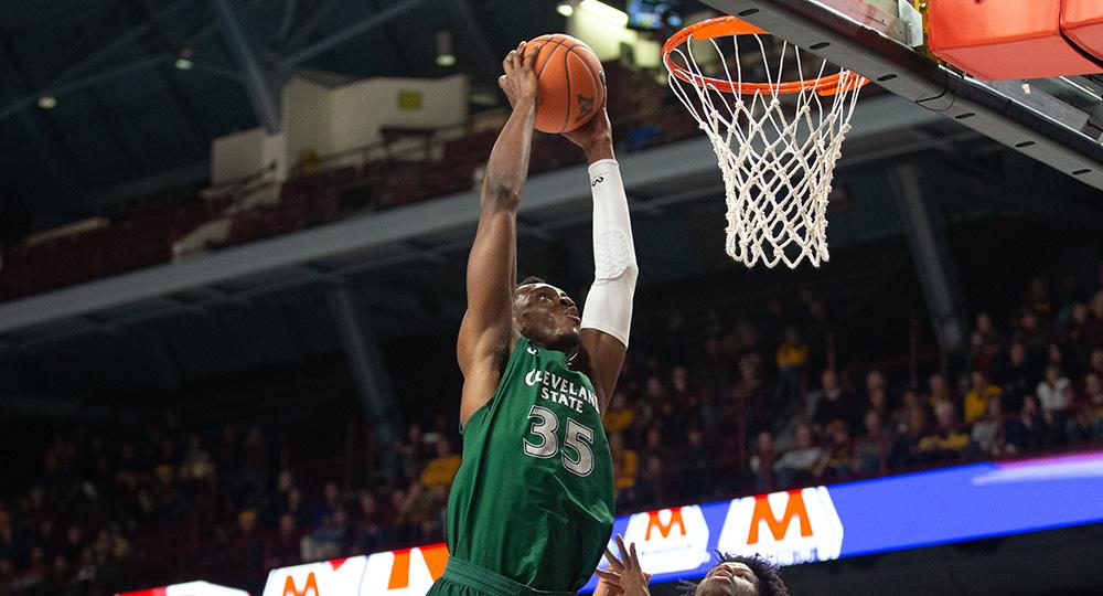 Five Vikings Score in Double Figures, as Cleveland State Finishes Road Trip with Win