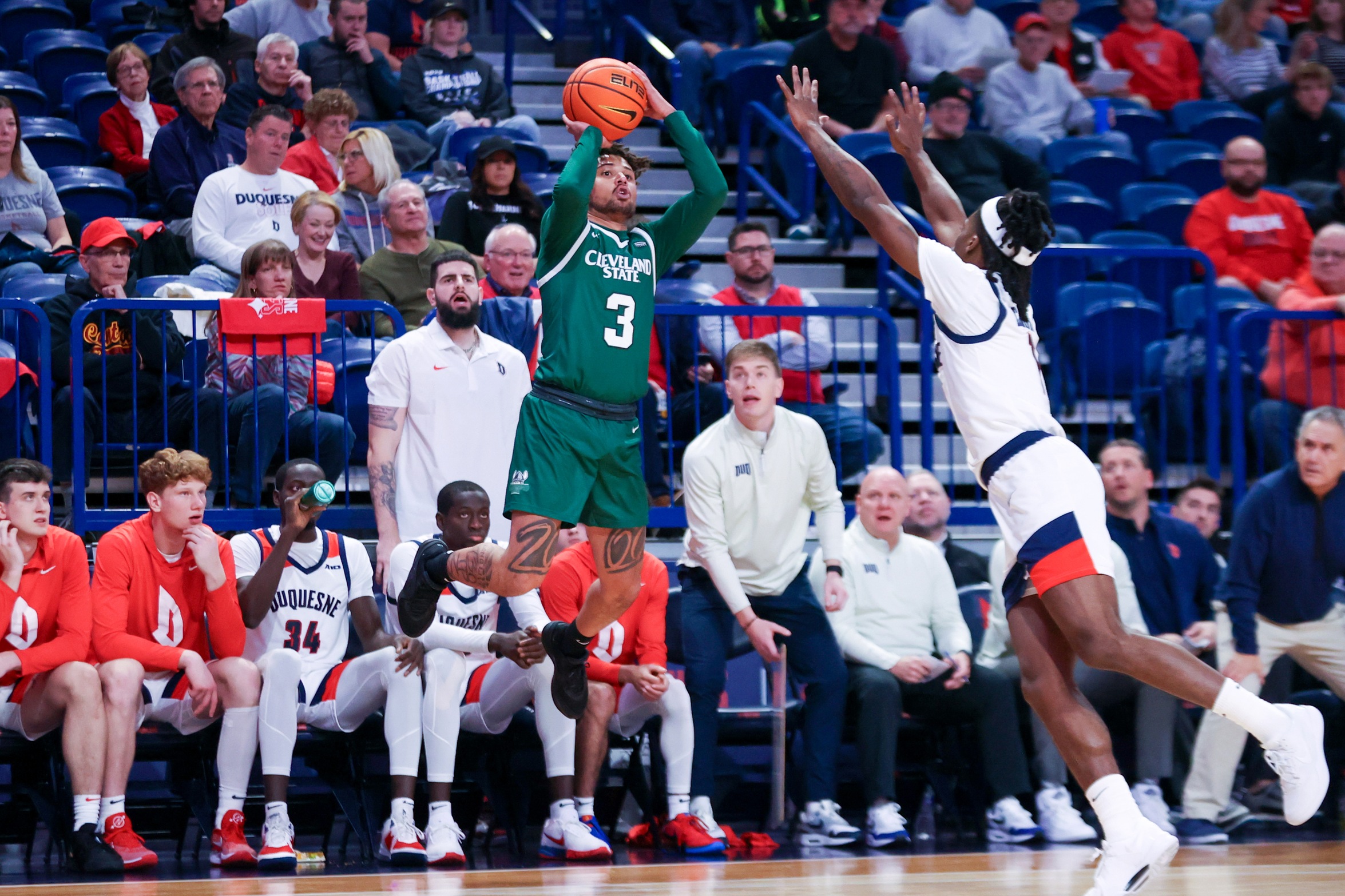 Cleveland State Men’s Basketball Drops Heartbreaker at Duquesne