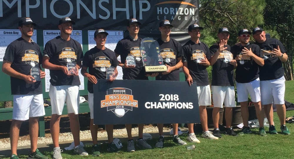 FIVE GOLDEN RINGS: Men's Golf Claims Fifth Straight Horizon League Title
