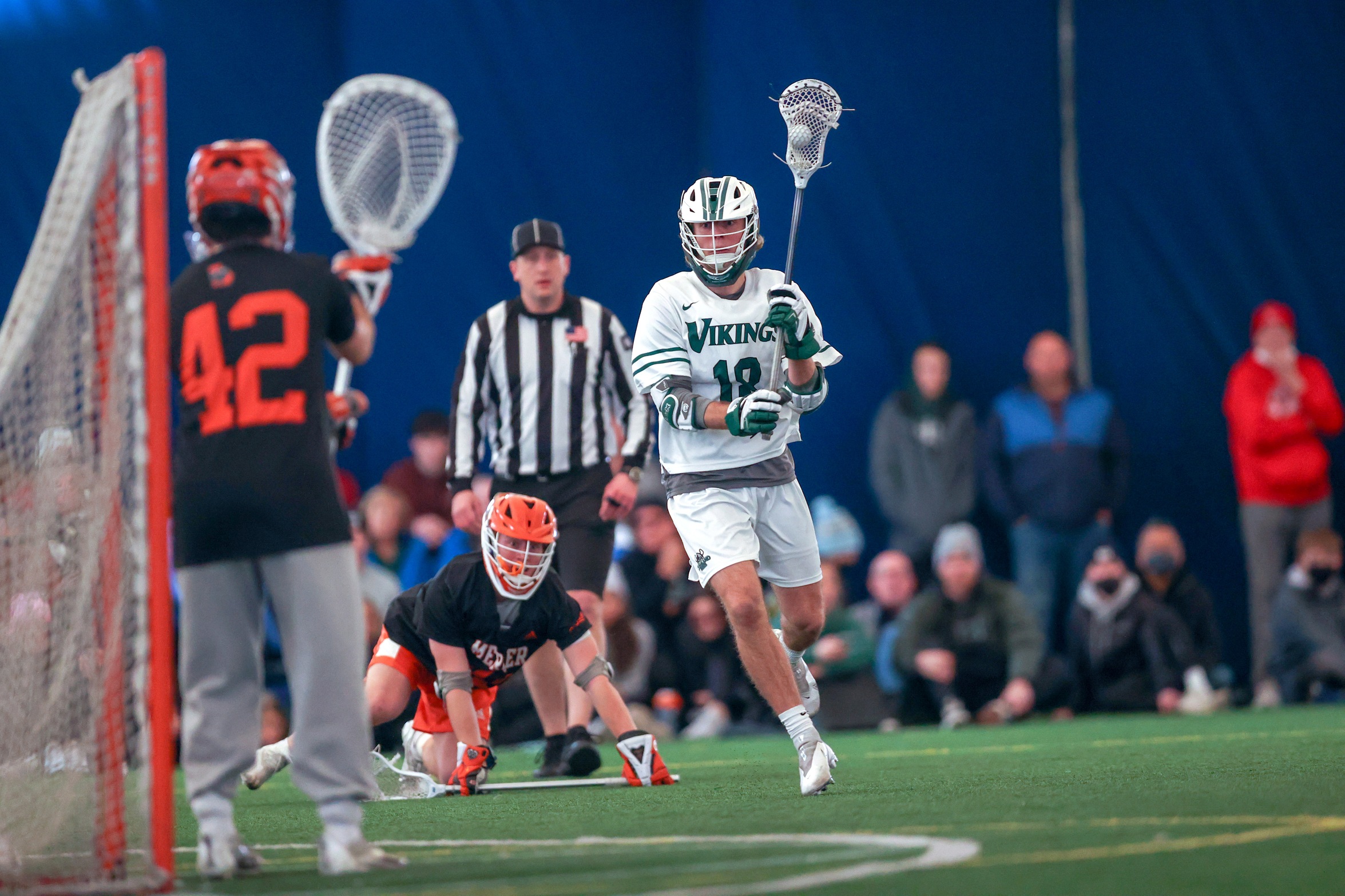 Cleveland State Lacrosse Hosts VMI for Senior and Alumni Day