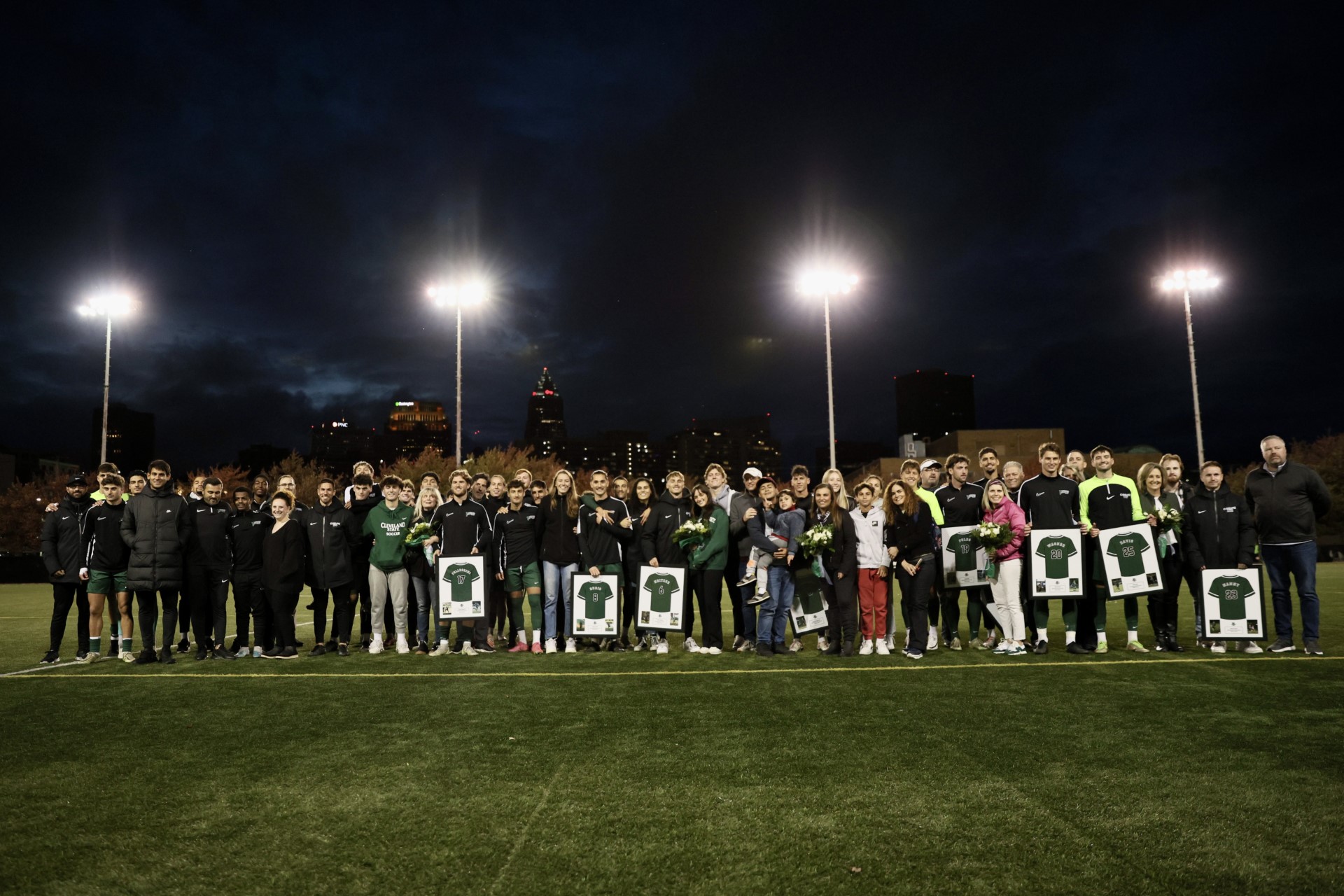 Cleveland State Men's Soccer Ties Wright State on Senior Night