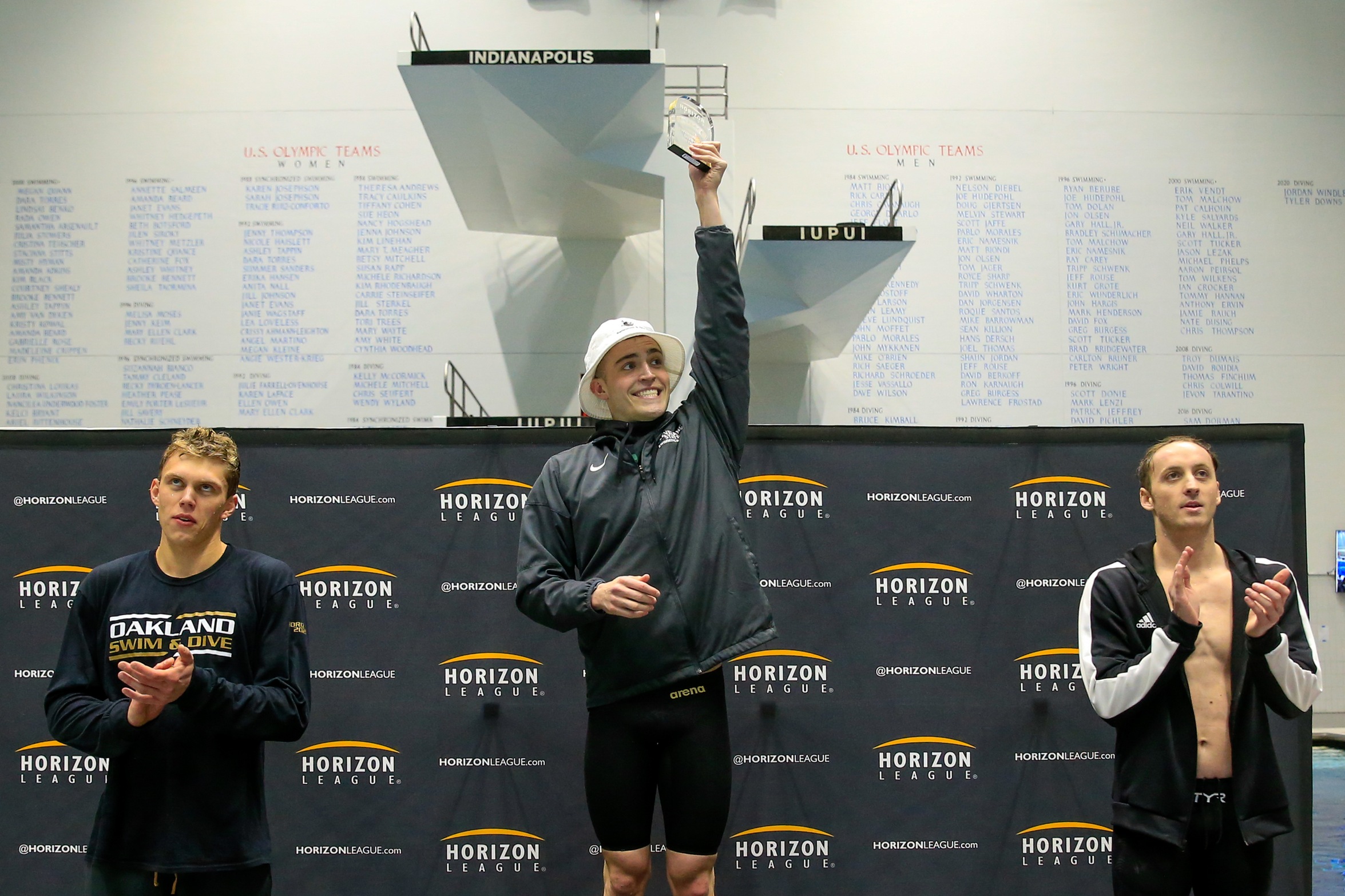 Cleveland State Men's Swimming & Diving Claims One Championship on Night Two