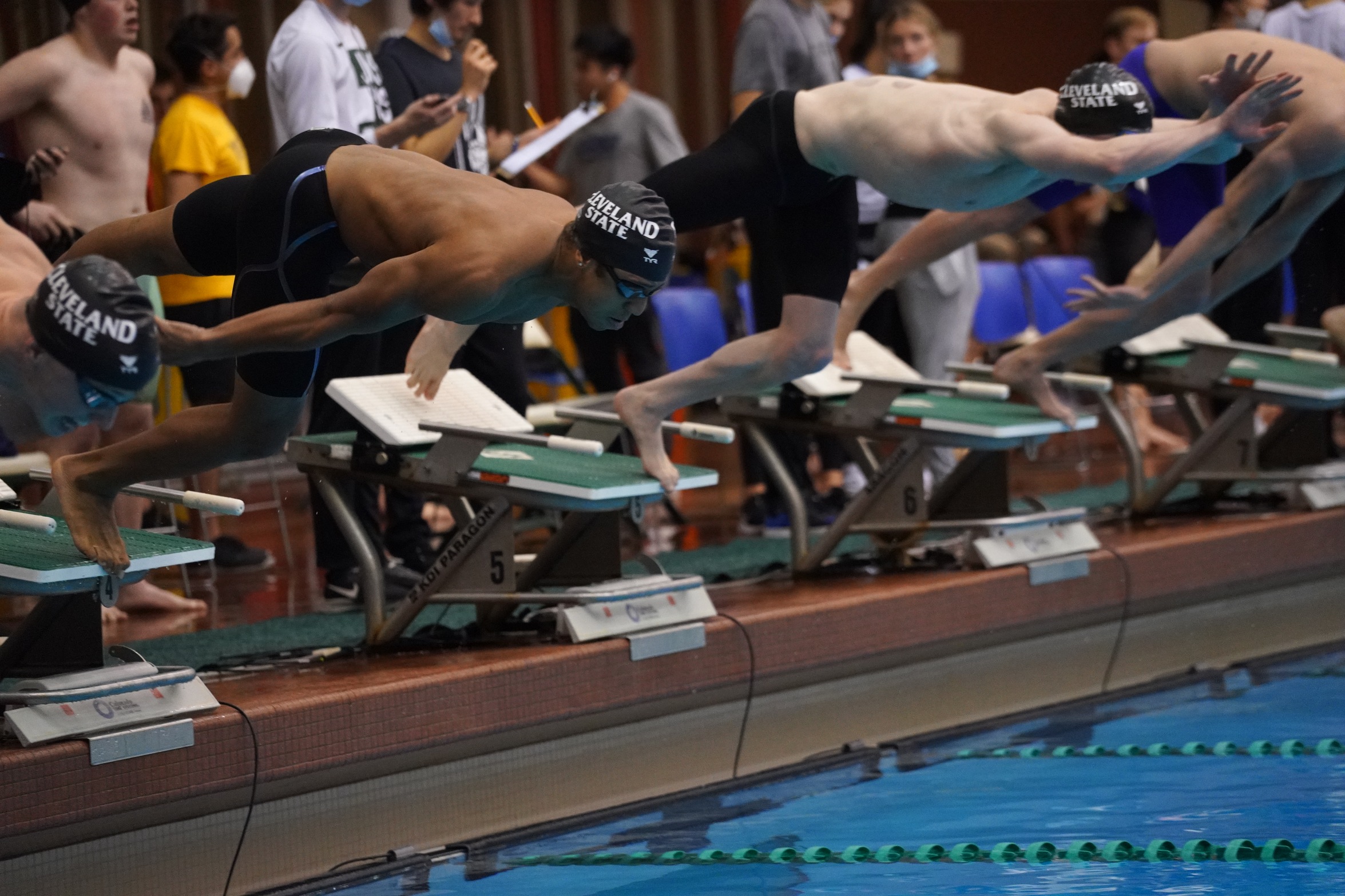 Cleveland State Men's Swimming & Diving in First After Day One of Magnus Cup