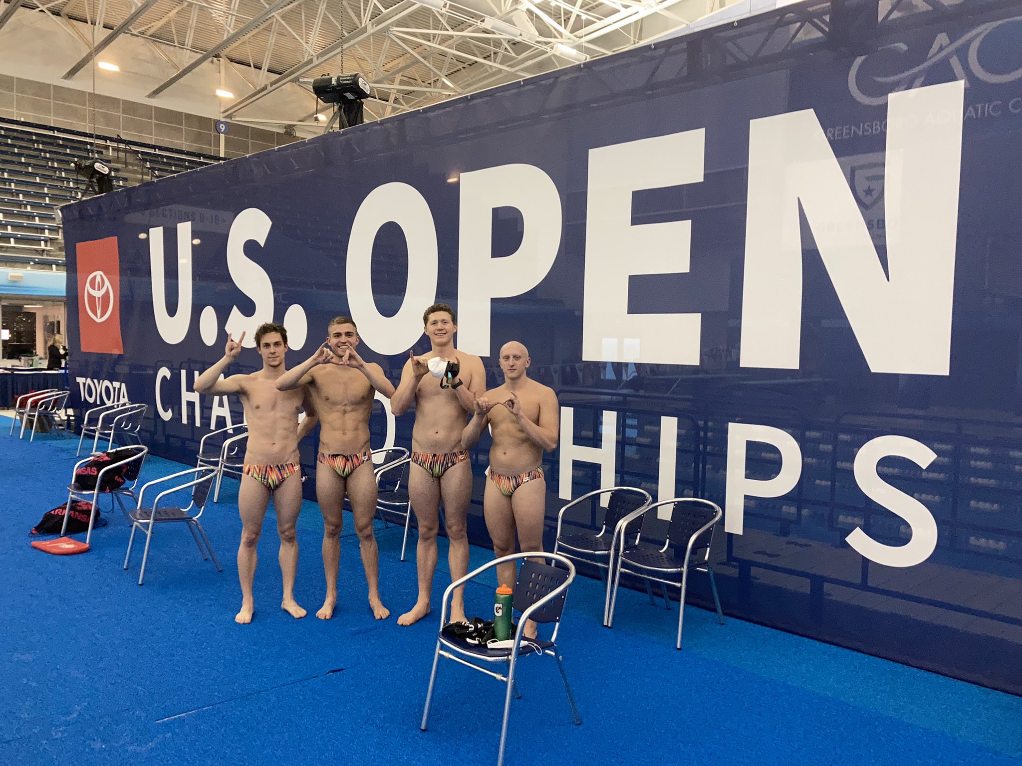 Cleveland State Men's Swimming Competes at Toyota US Open
