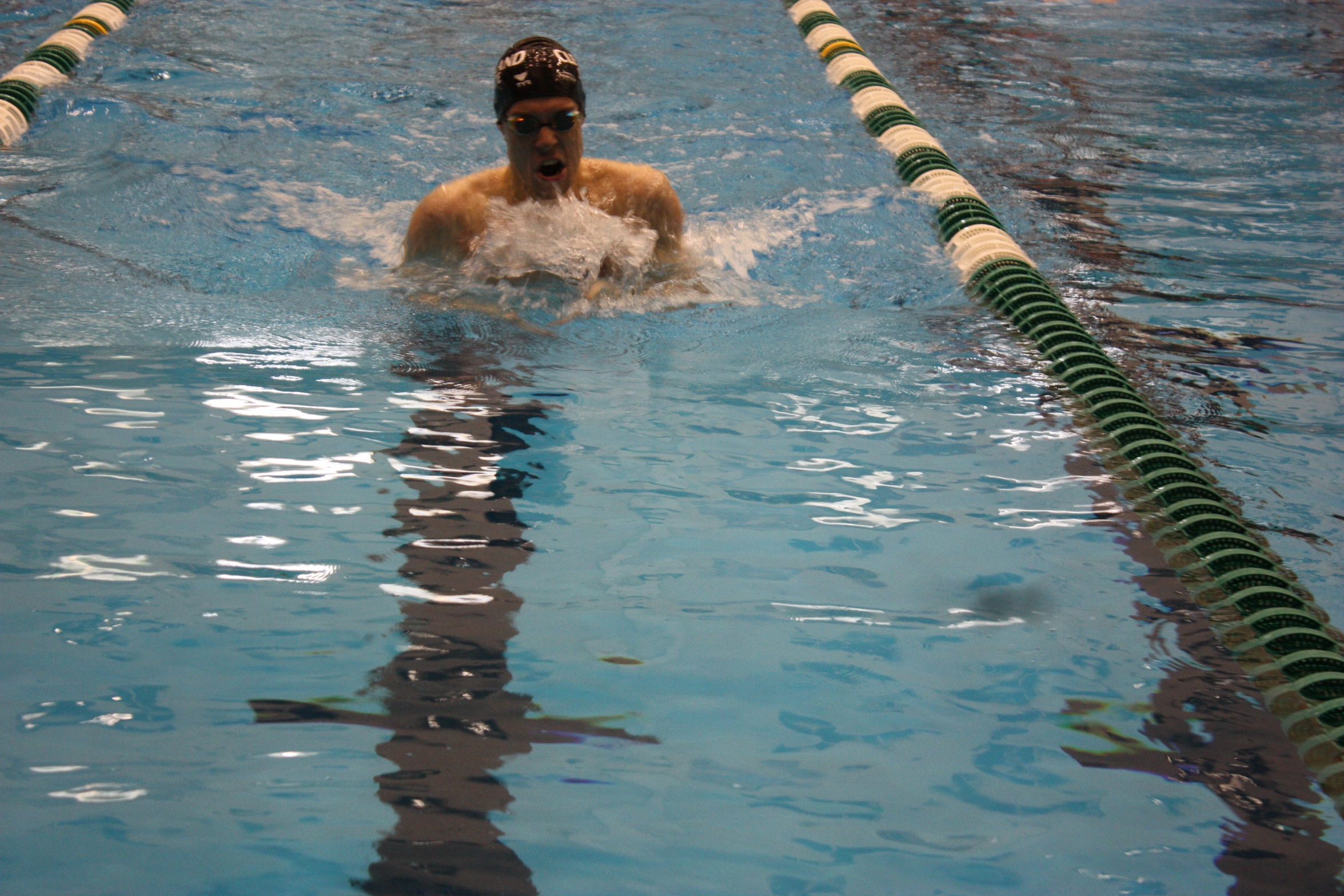 Cleveland State Men's Swimming Completes Day One at Notre Dame