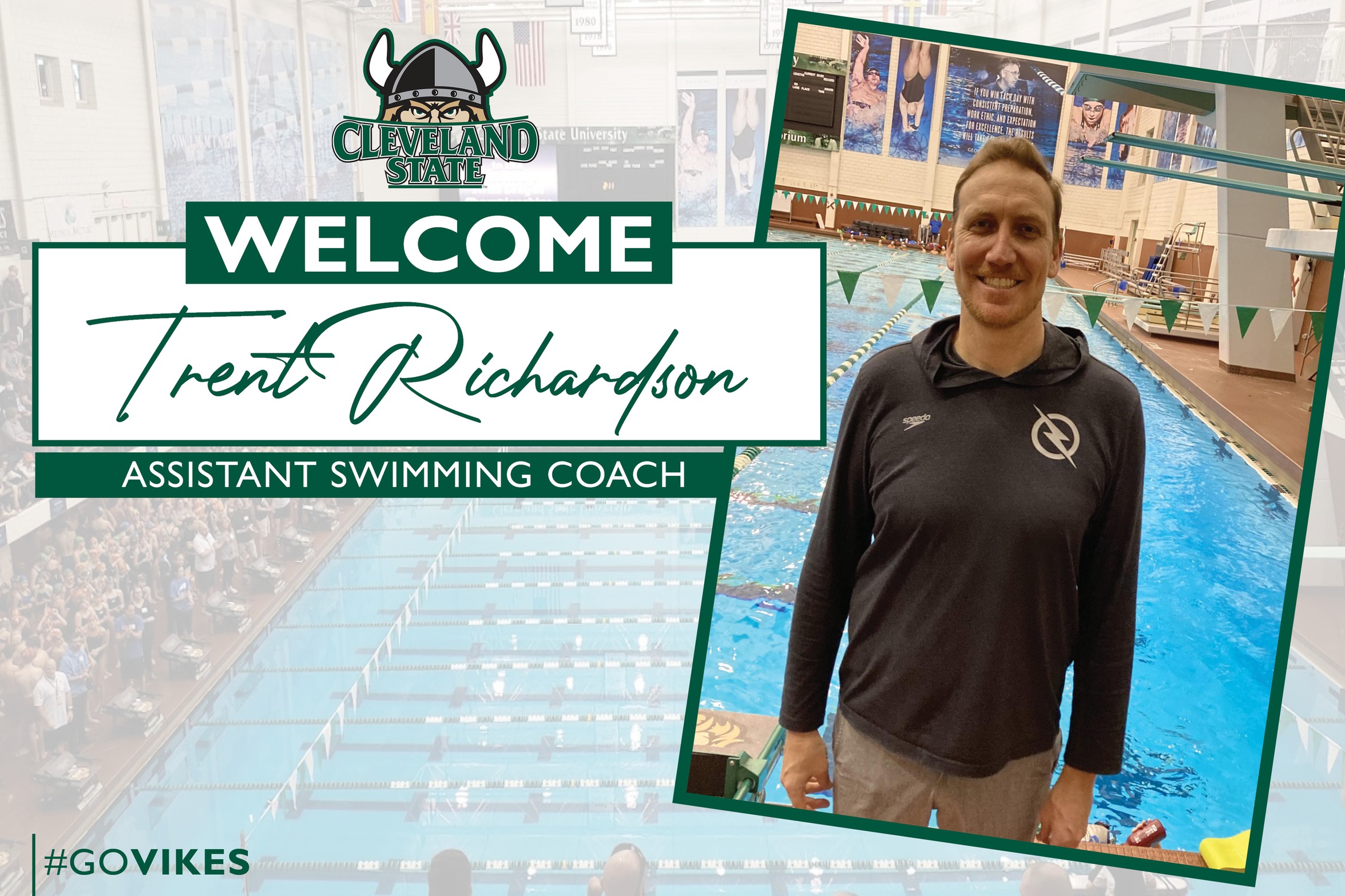 Richardson Named an Assistant Coach for Cleveland State Swimming & Diving Programs