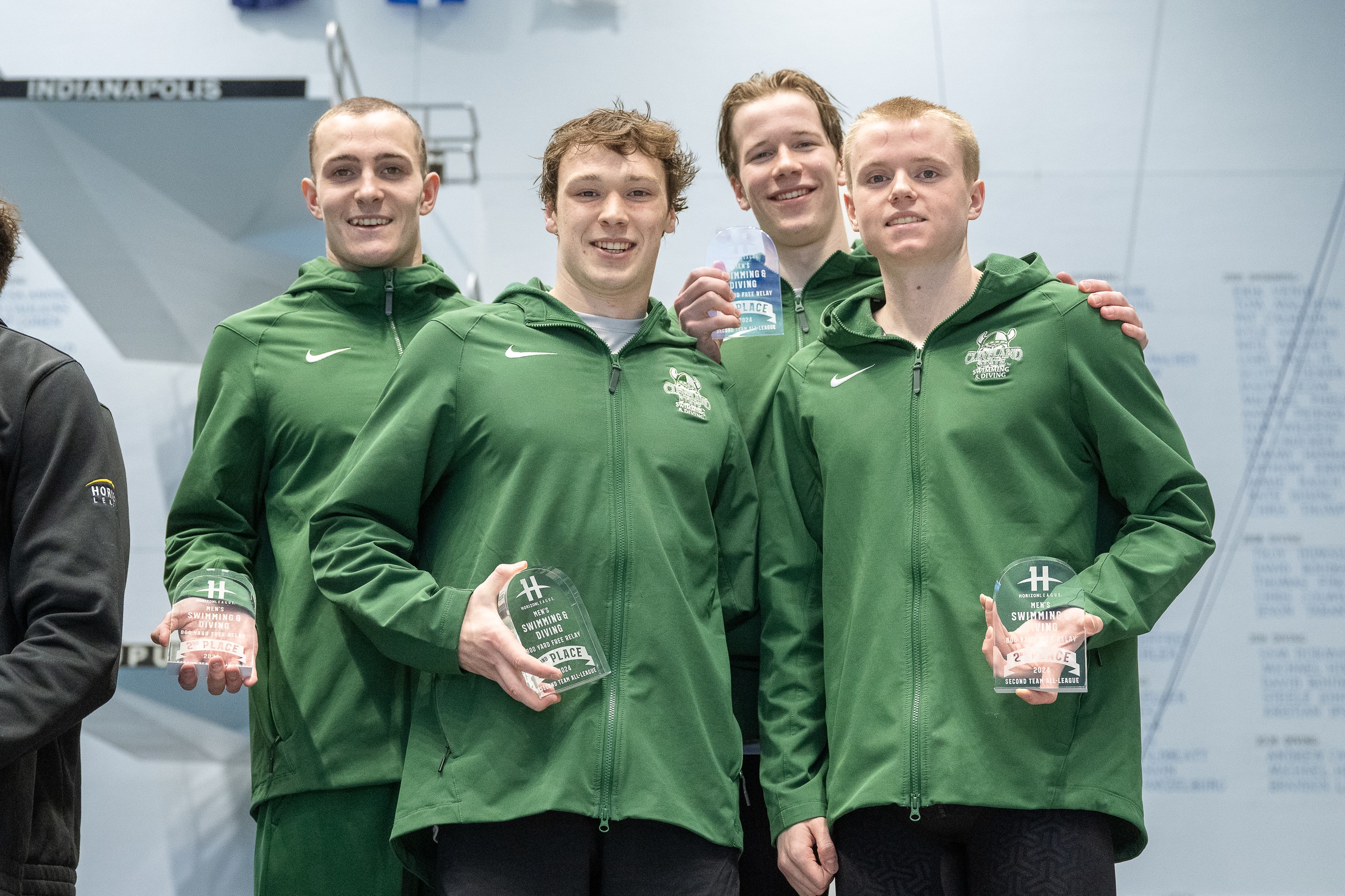 Cleveland State Men's Swimming & Diving in Third After Day One of #HLSD Championships