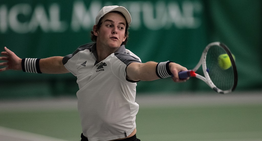 Slade Moves Up Singles Wins List; Terry Bows Out Of ITA All-American Championship