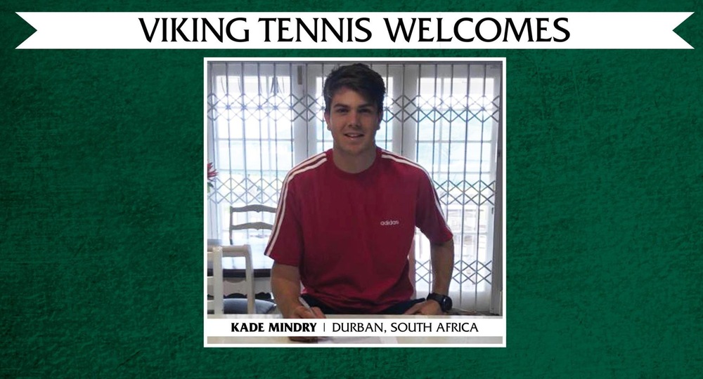 Kade Mindry Set To Join Men’s Tennis Program For Upcoming Spring Season