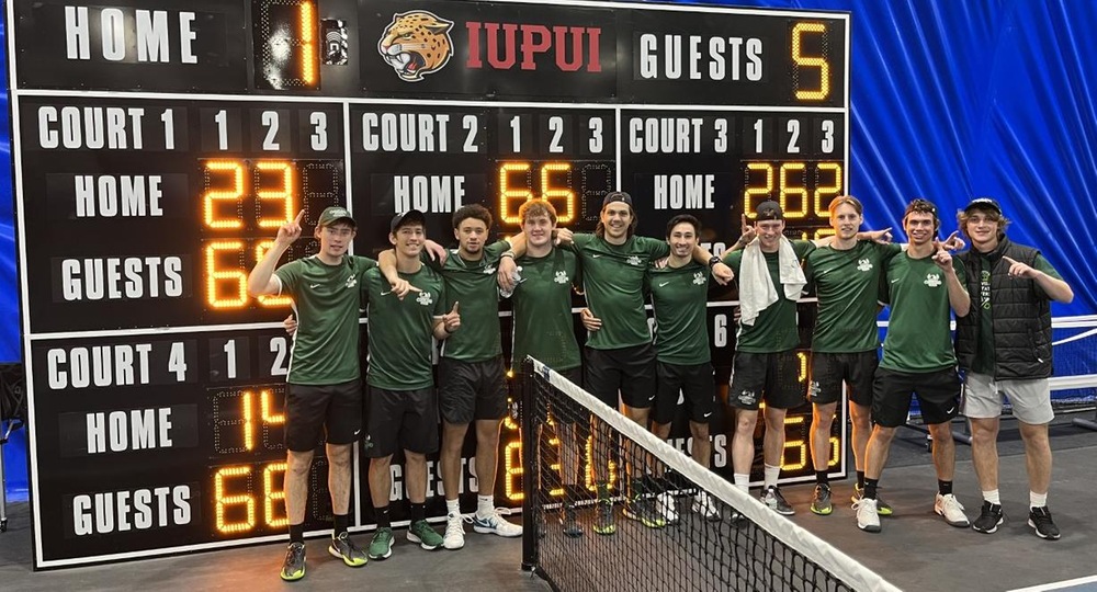 Cleveland State Men’s Tennis Clinches #HLTennis North Division Title With 6-1 Win At IUPUI