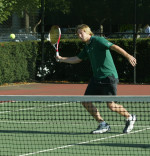 Tennis Battles Toledo On Saturday