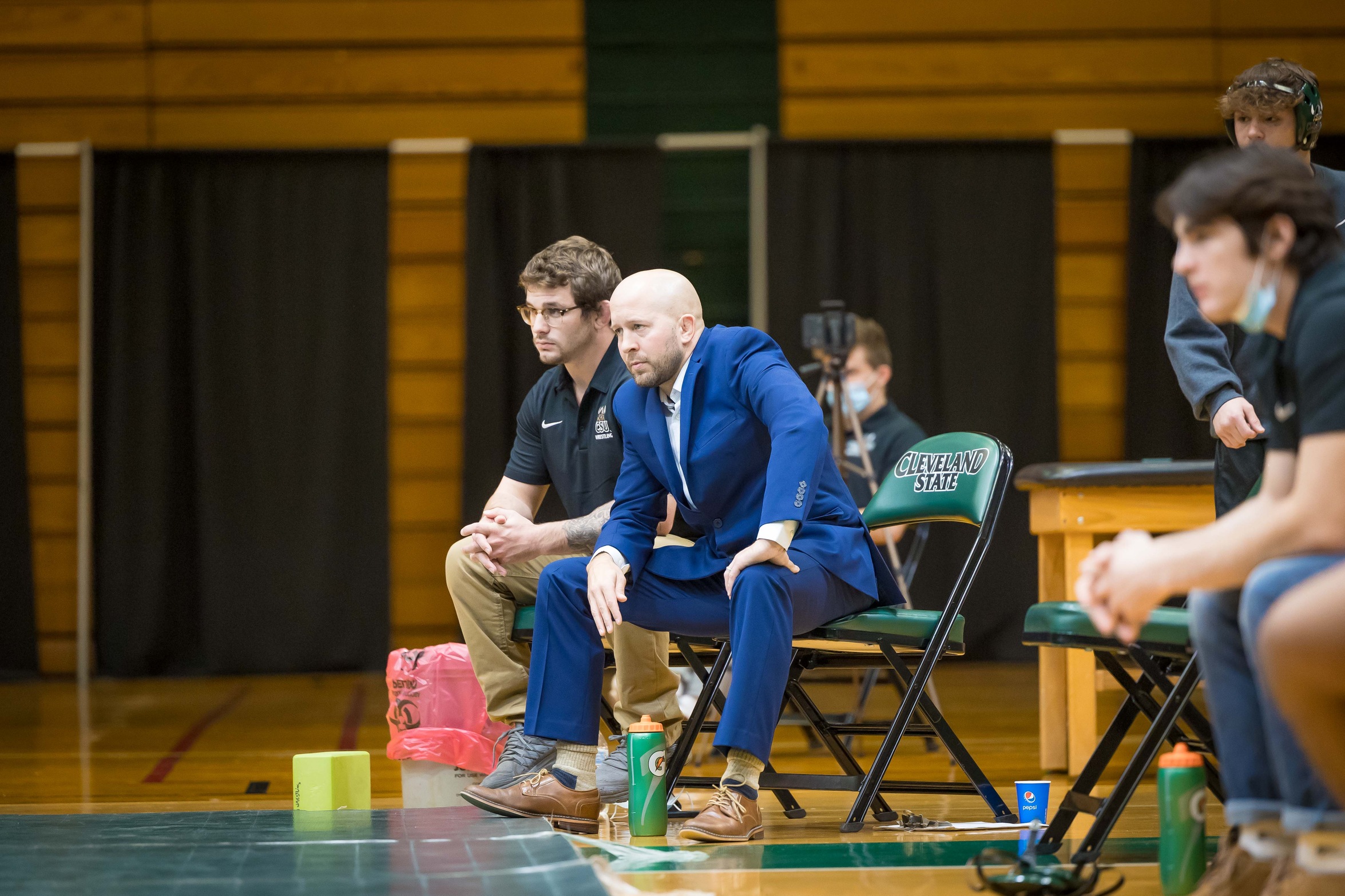 Cleveland State Wrestling Falls to Navy to Conclude the Weekend