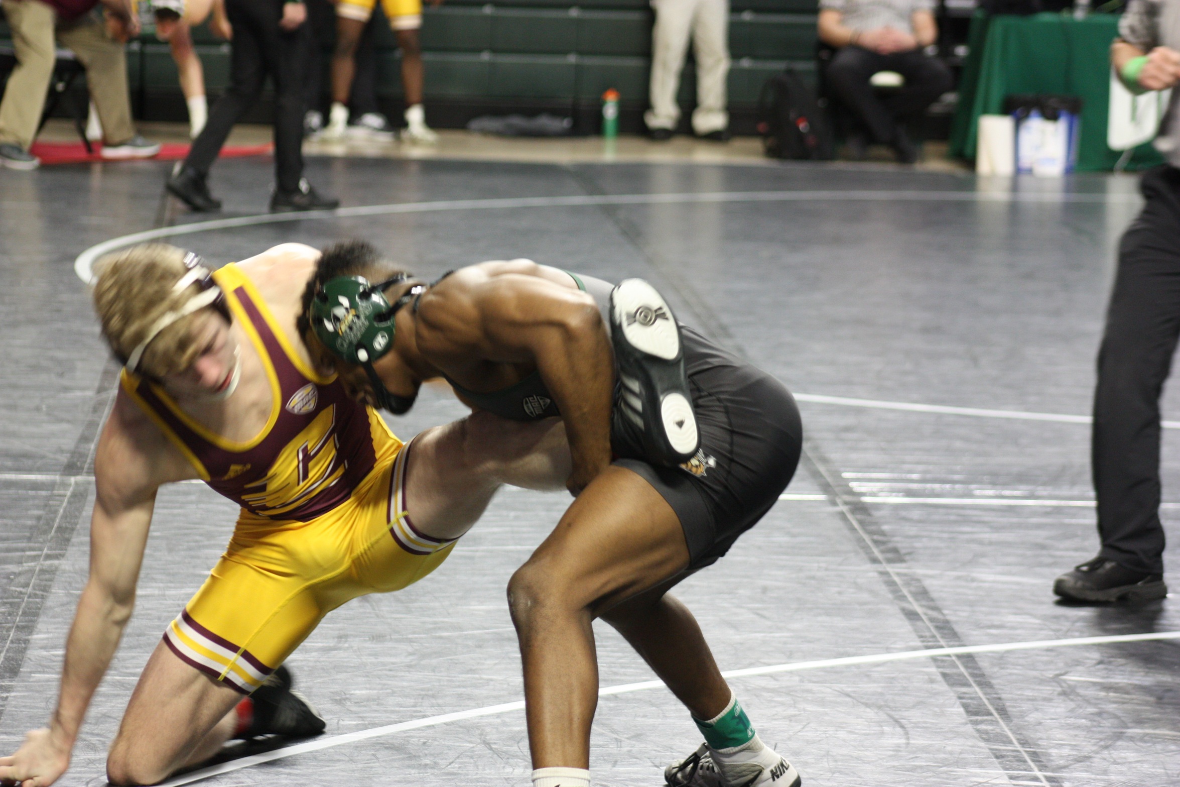 Robinson and Smith Advance to MAC Championship Finals for Cleveland State Wrestling