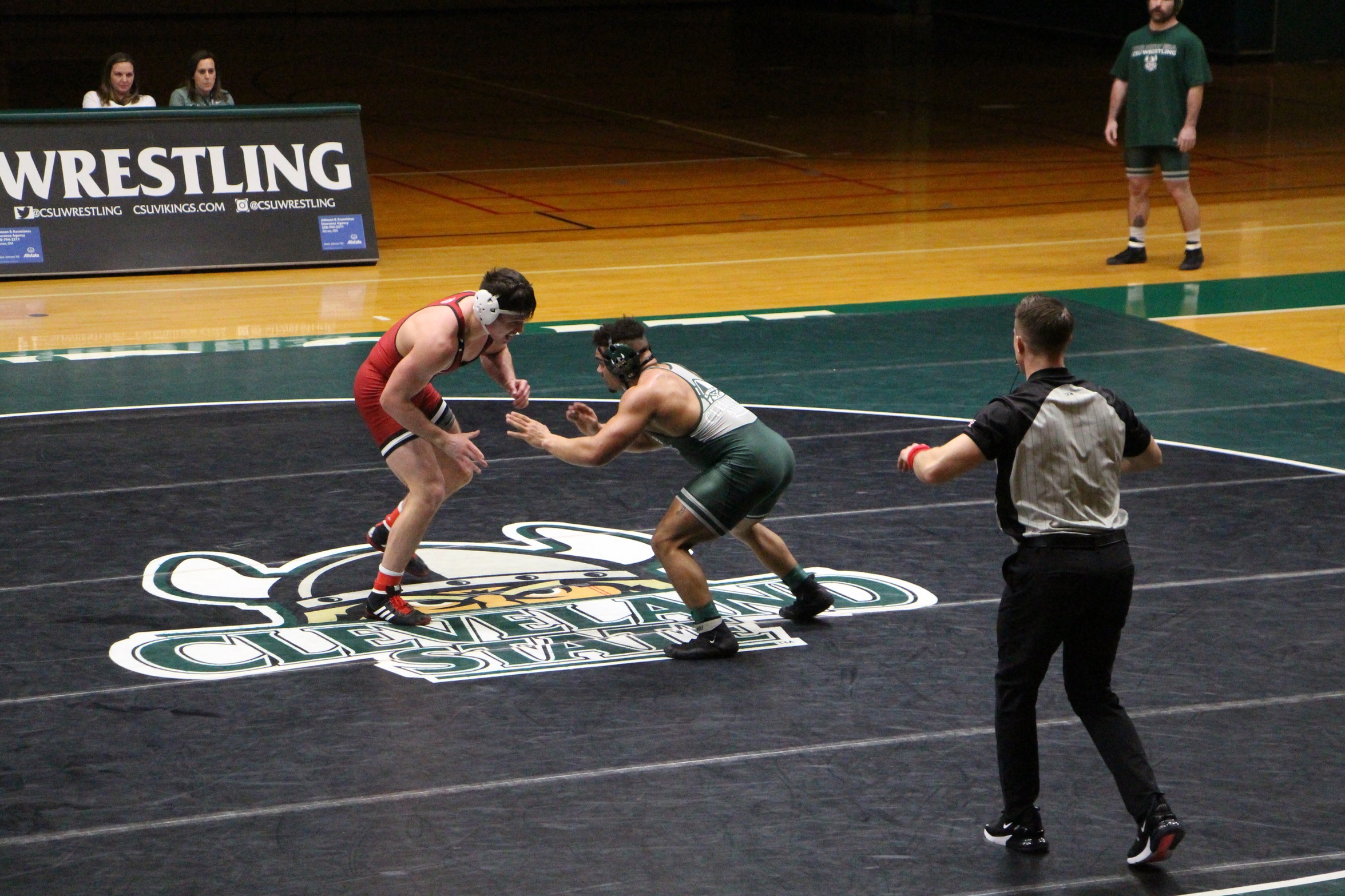 Cleveland State Wrestling Falls on Alumni Night to Lock Haven, 20-16